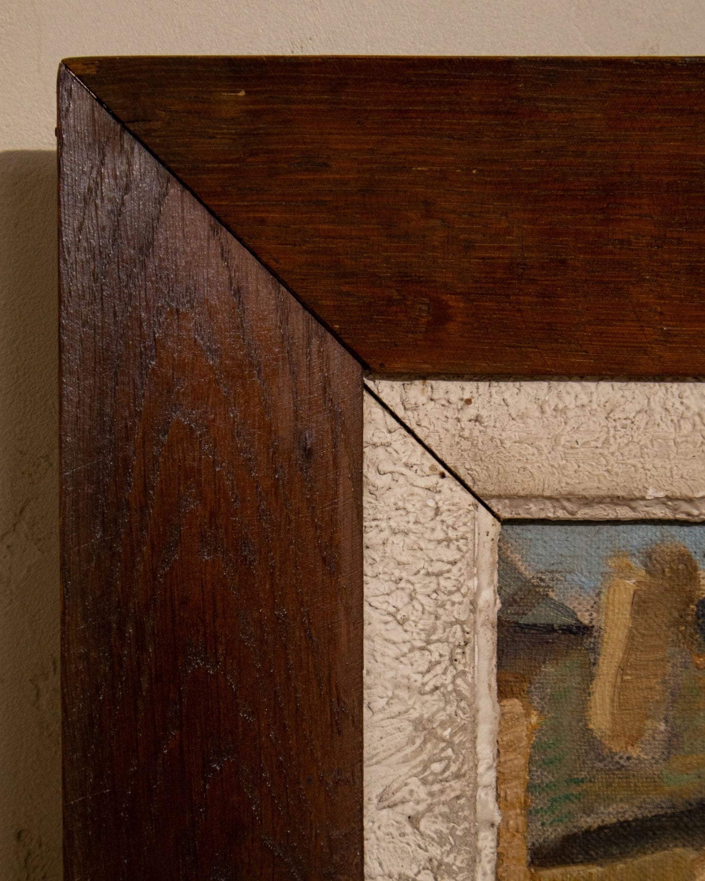 19th Century Landscape Oil on Canvas Painting