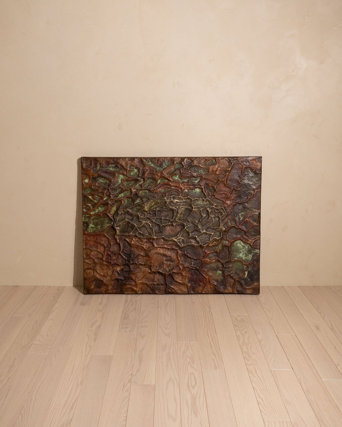 20th Century Bronze Wall Hanging