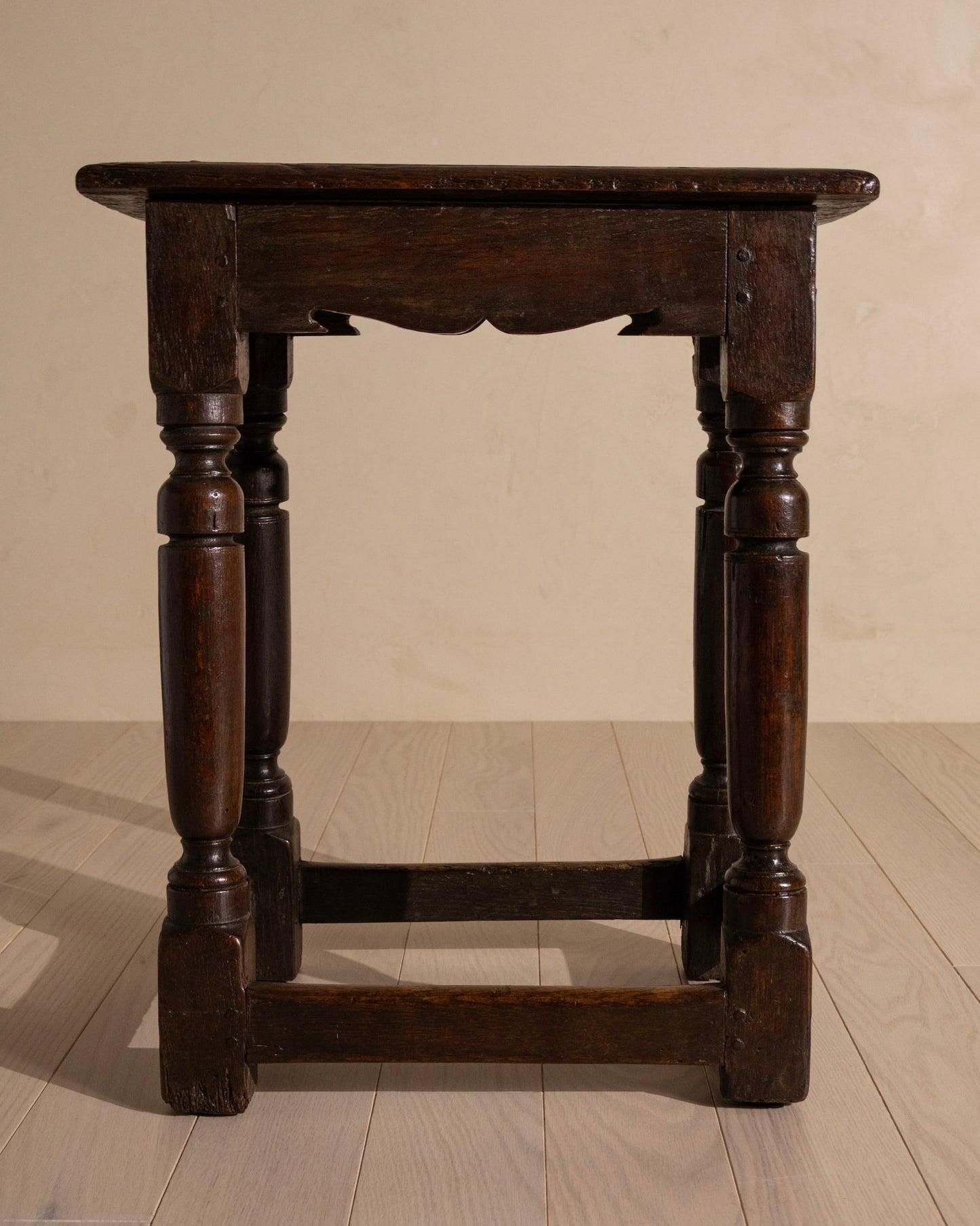 17th Century English Oak Joint Stool