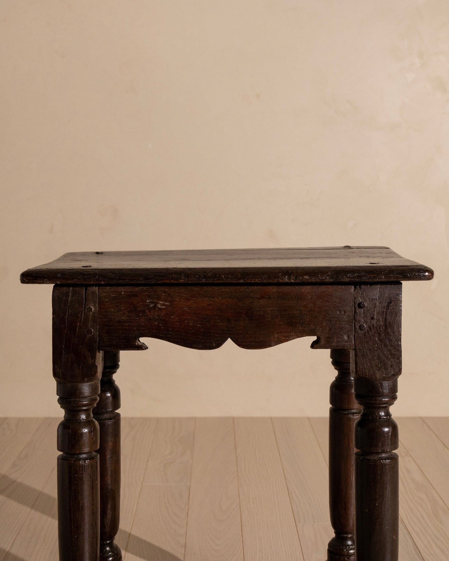 17th Century English Oak Joint Stool