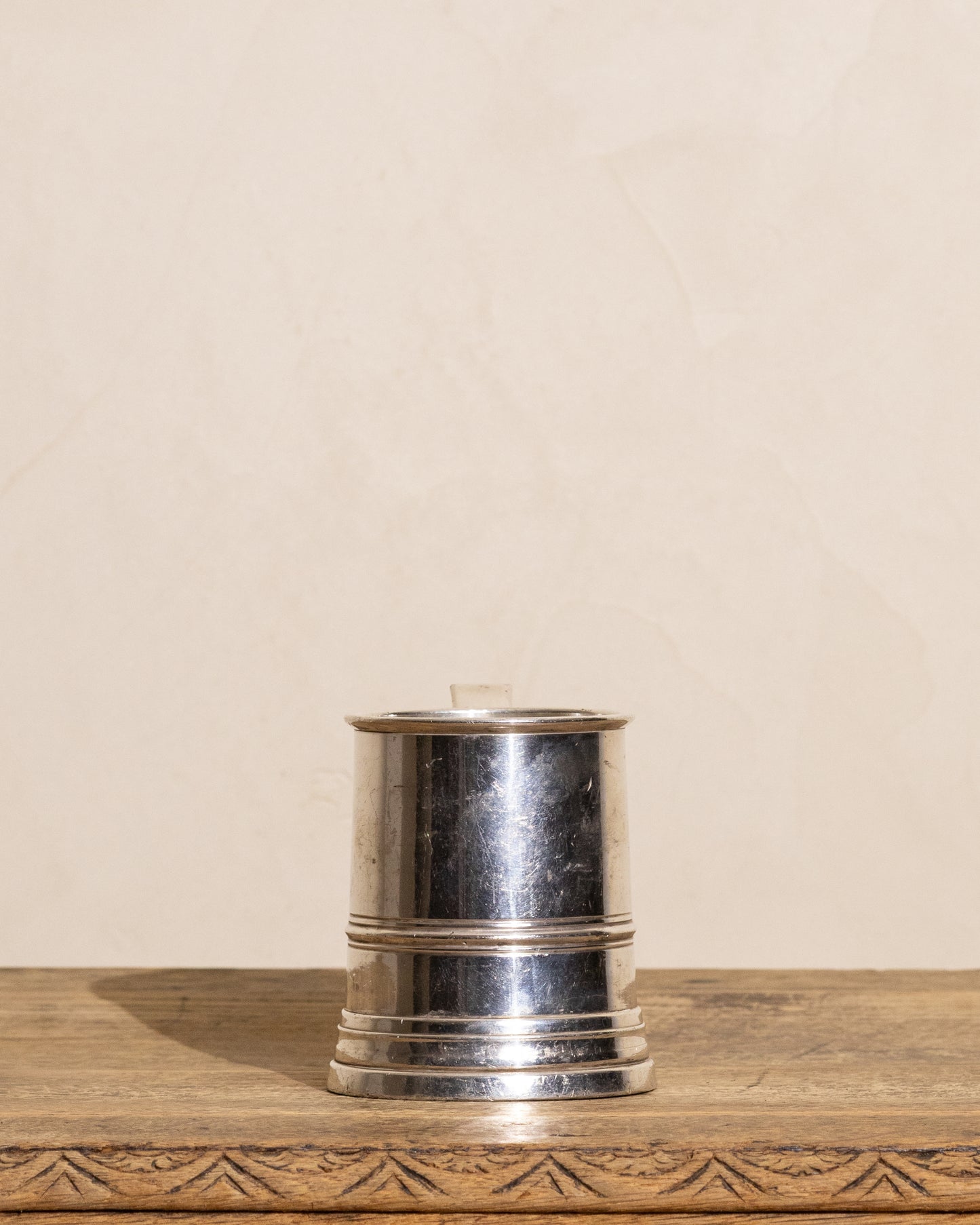 Silver-Plated Pint Tankard