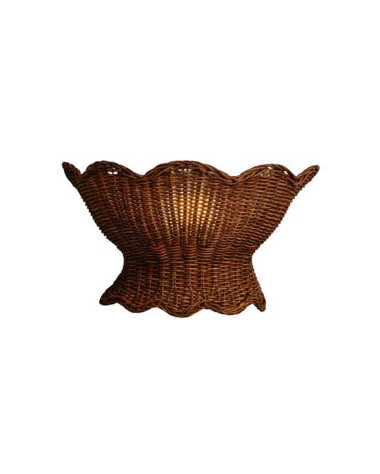Anar Wall Light Shade (Teak)