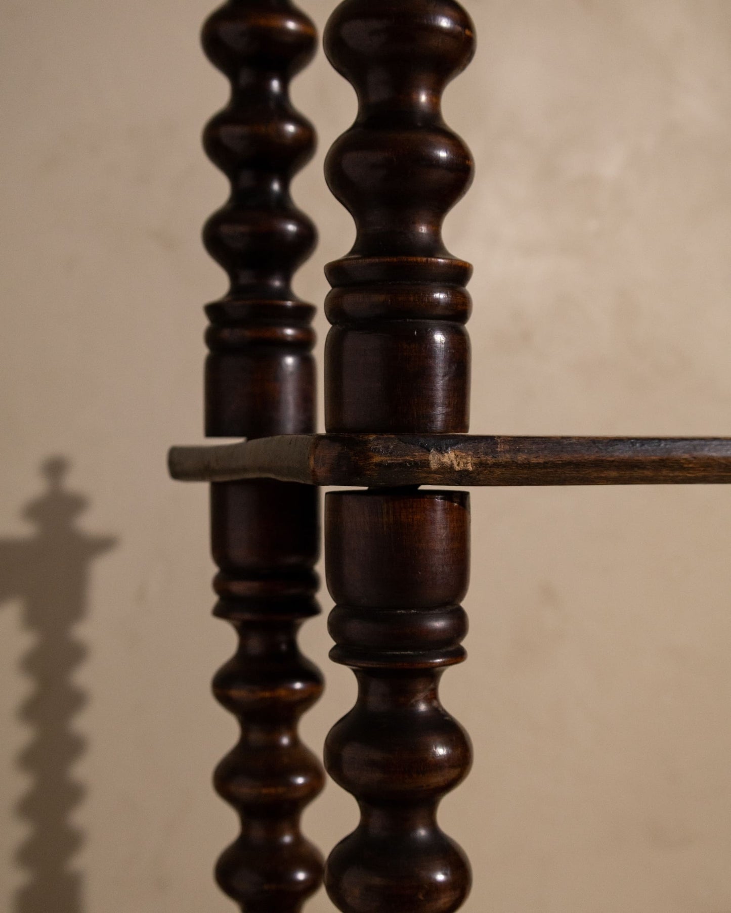 French Bobbin Bookcase, Circa 1900