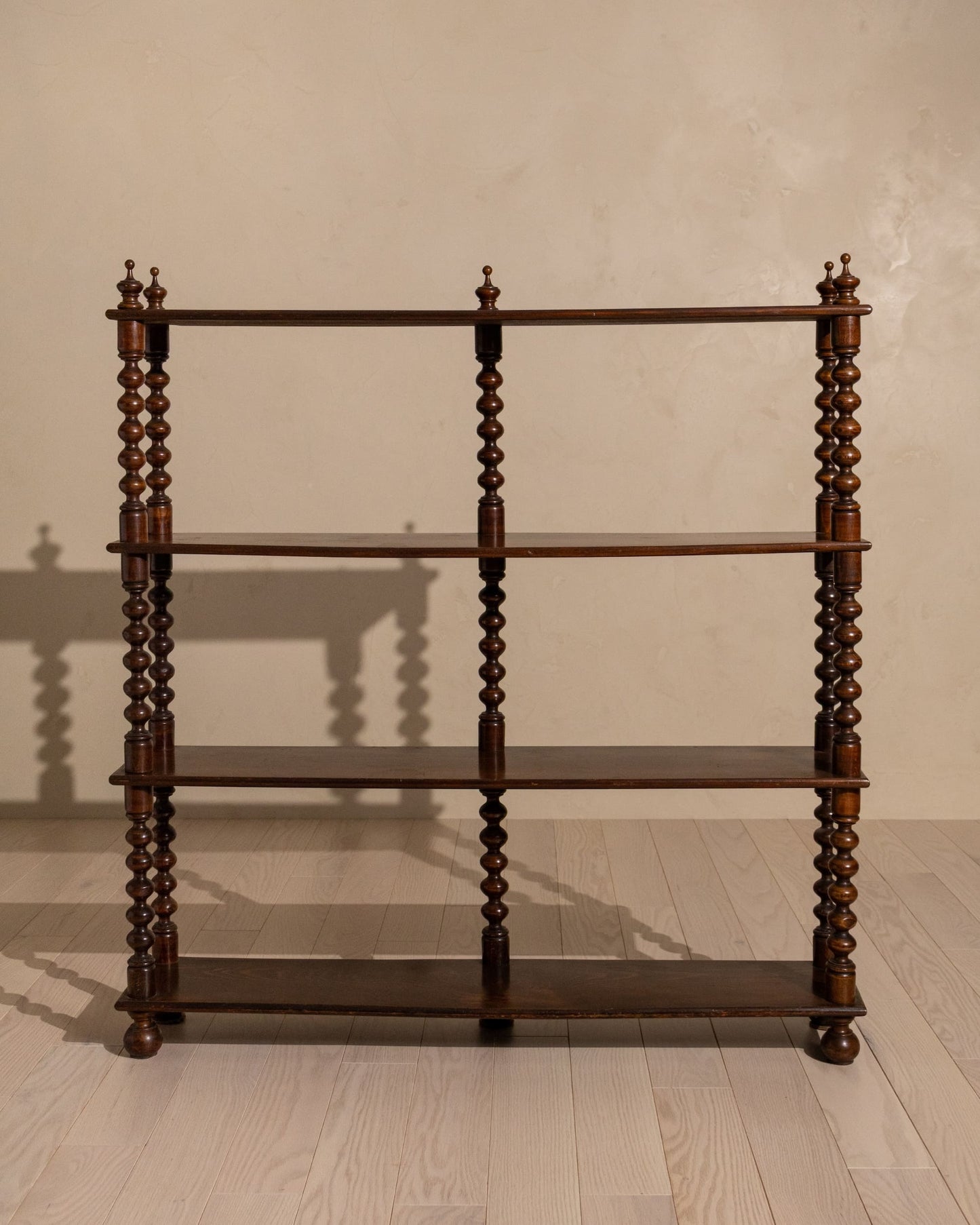 French Bobbin Bookcase, Circa 1900