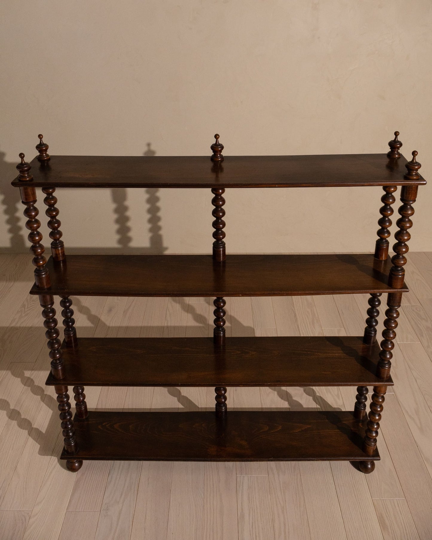 French Bobbin Bookcase, Circa 1900