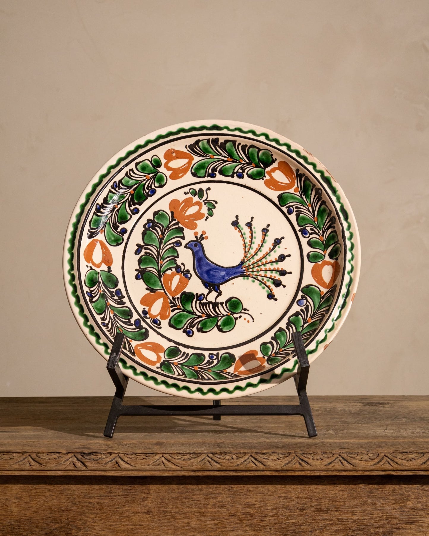 Peacock Plate