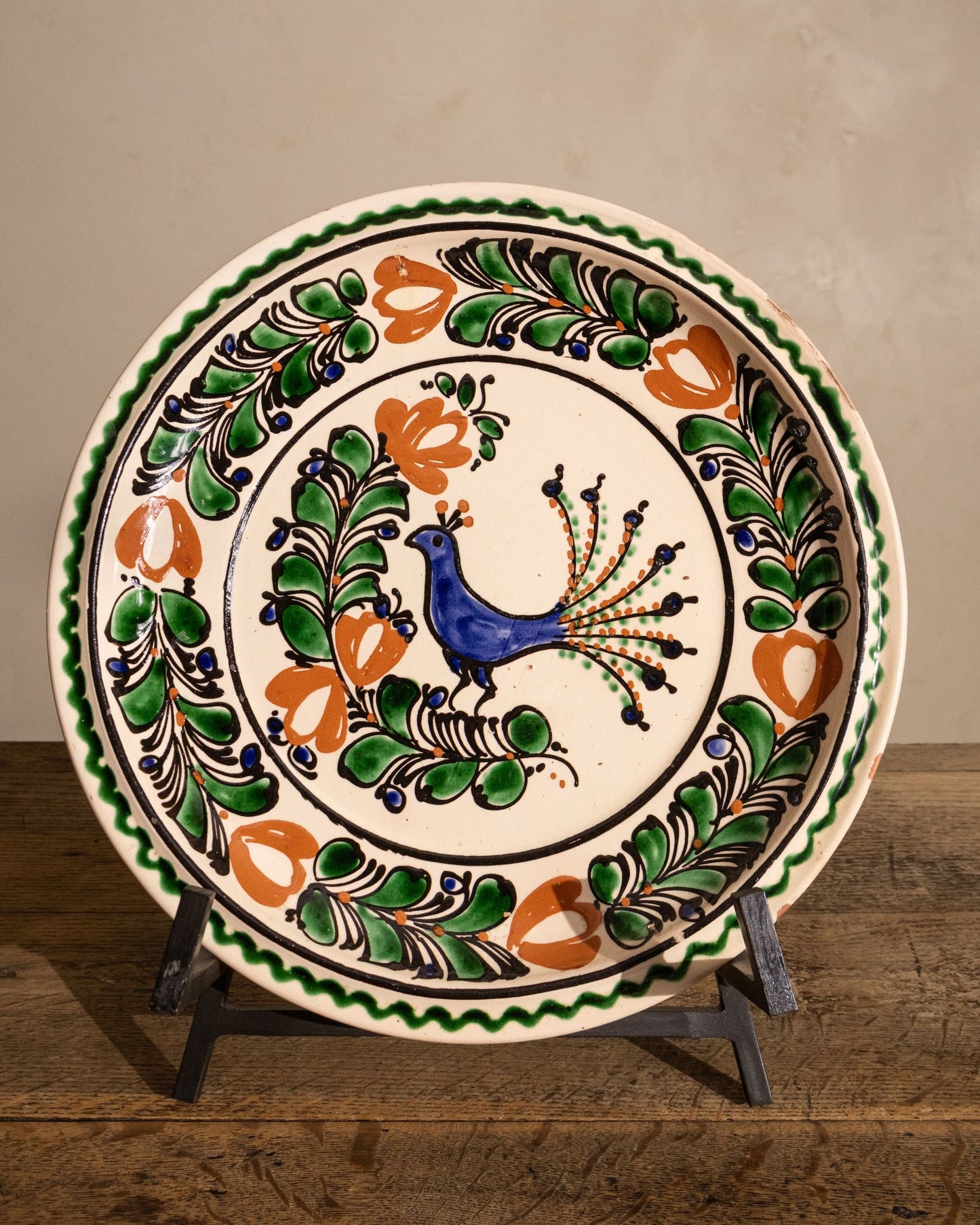 Peacock Plate
