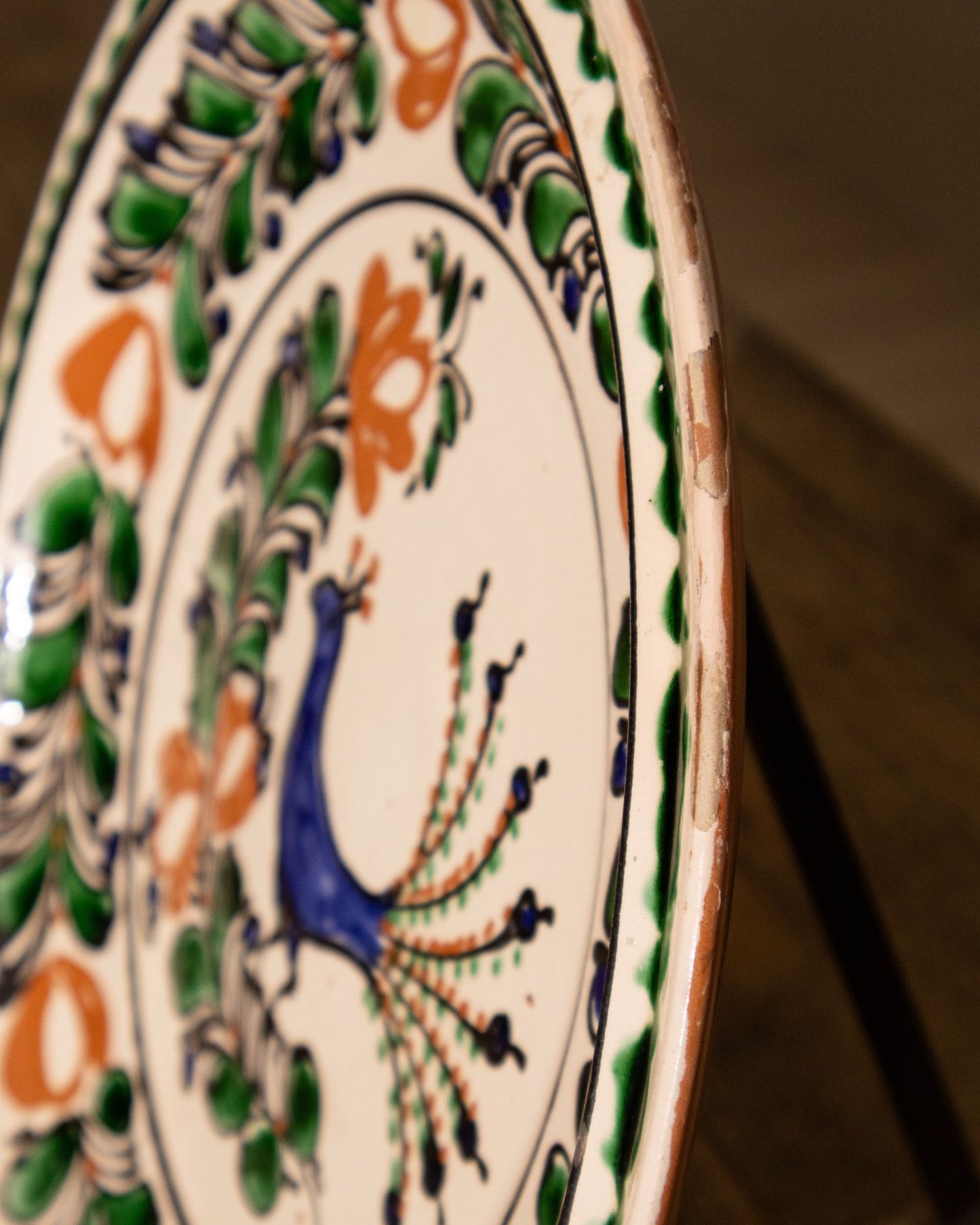 Peacock Plate