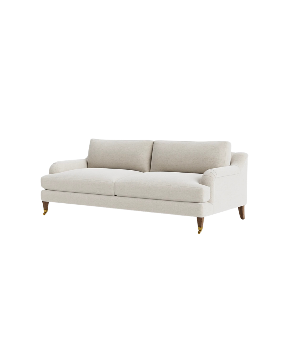 Lucille English Roll Arm Sofa 78"