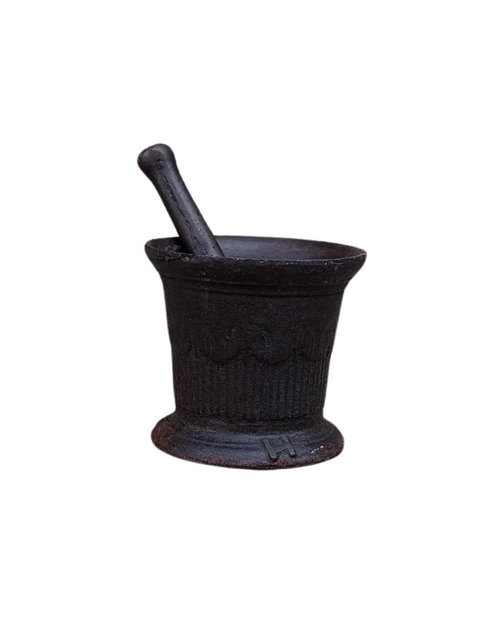 Cast Iron Mortar & Pestle