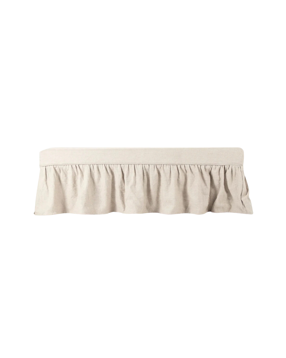 Lindsay Skirted Bench