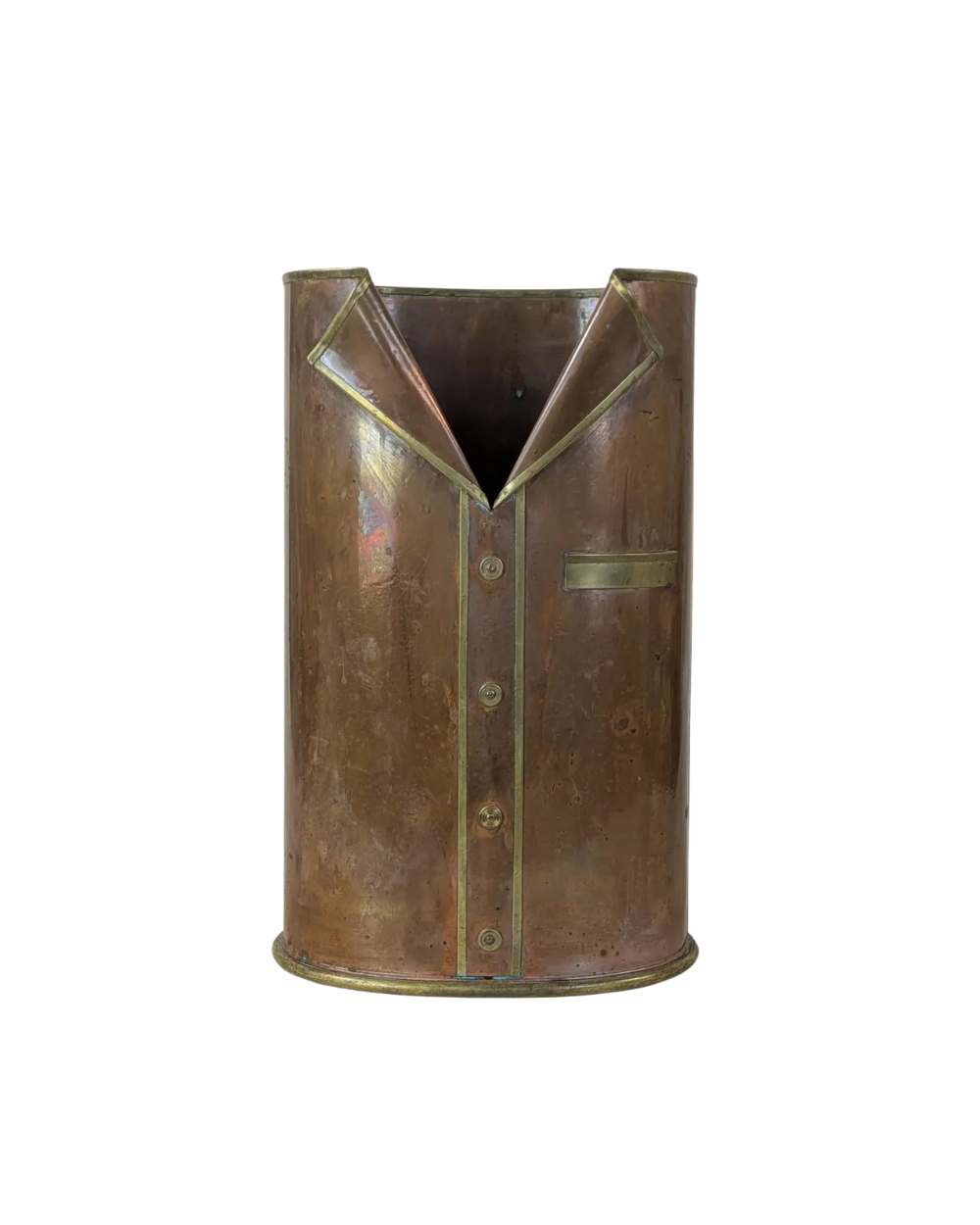 Vintage Copper Umbrella Stand