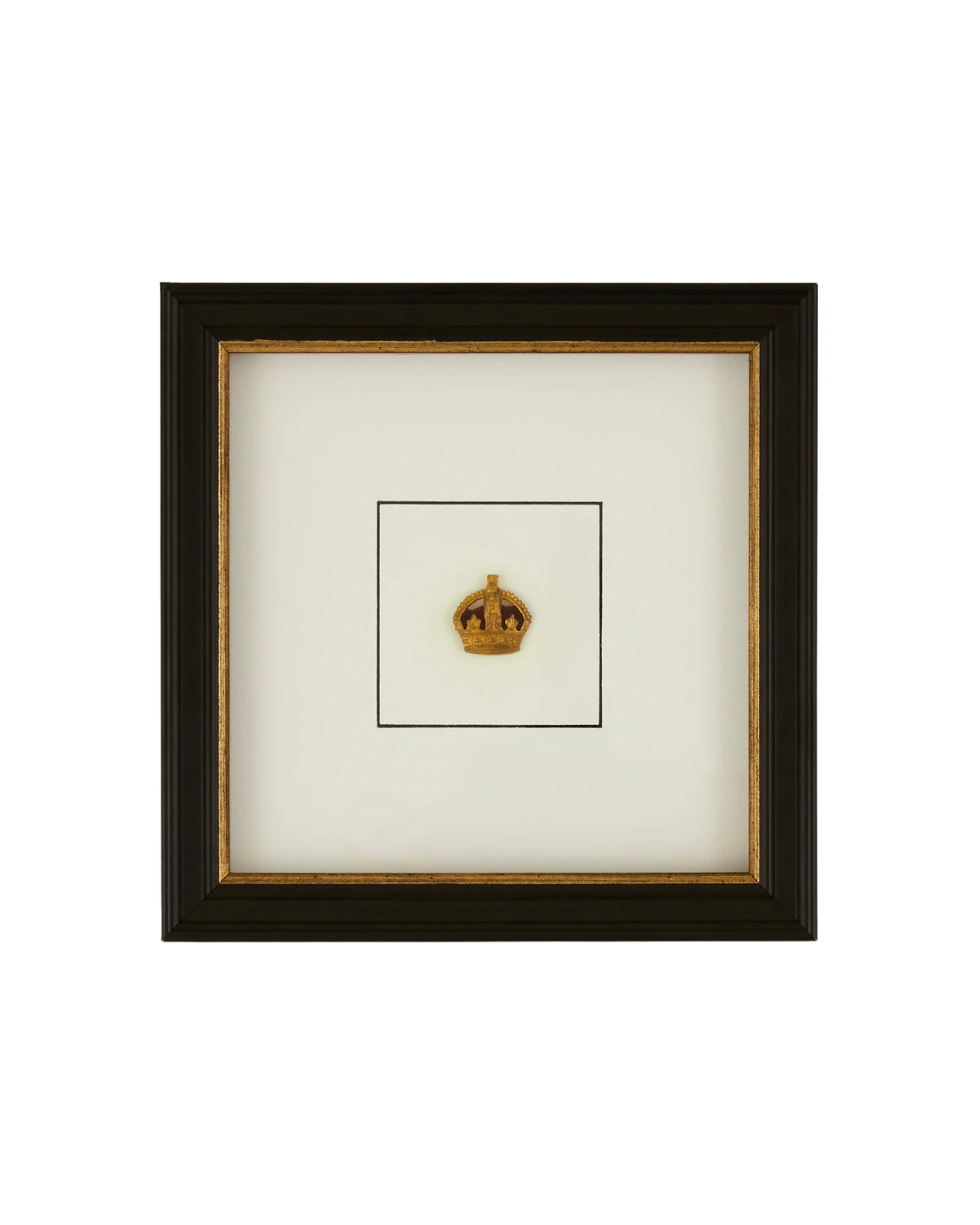 Vintage King's Crown Badge