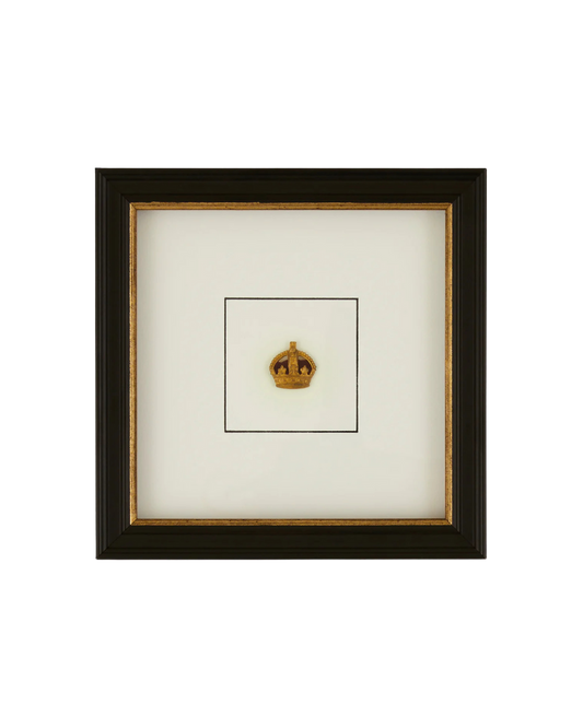 Vintage King's Crown Badge