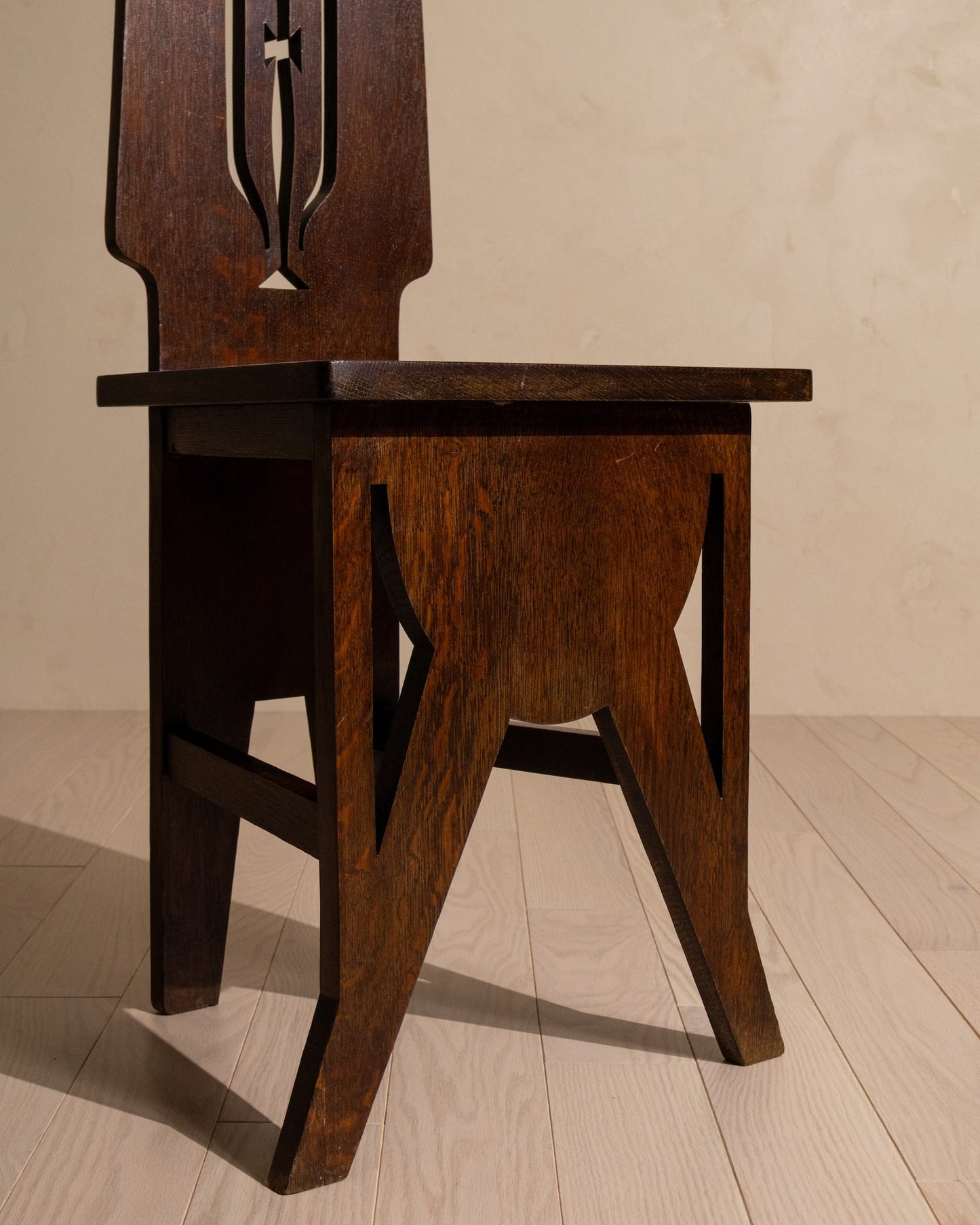 Arts & Crafts Hall Chair, c. 1900