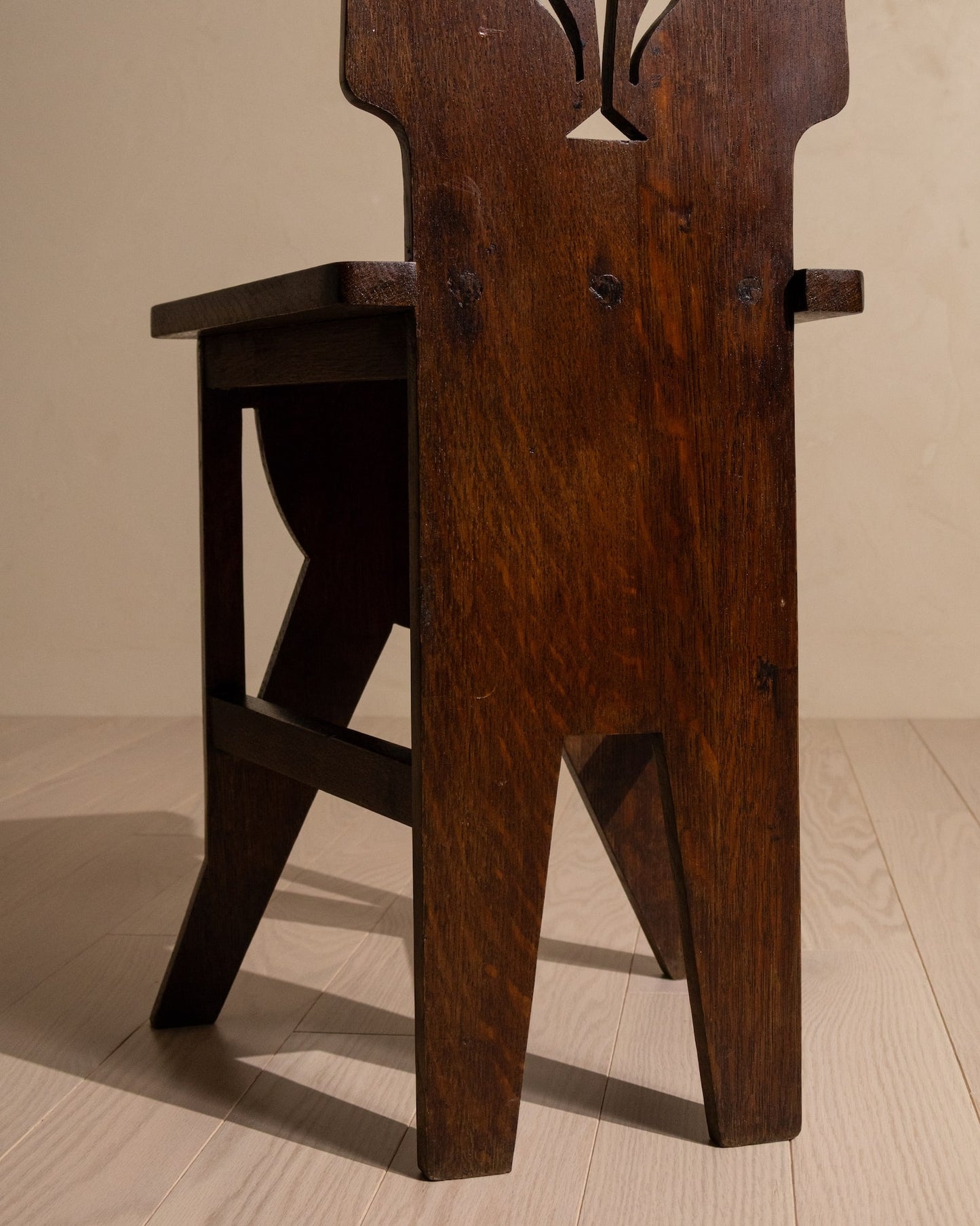 Arts & Crafts Hall Chair, c. 1900