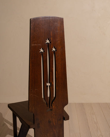 Arts & Crafts Hall Chair, c. 1900