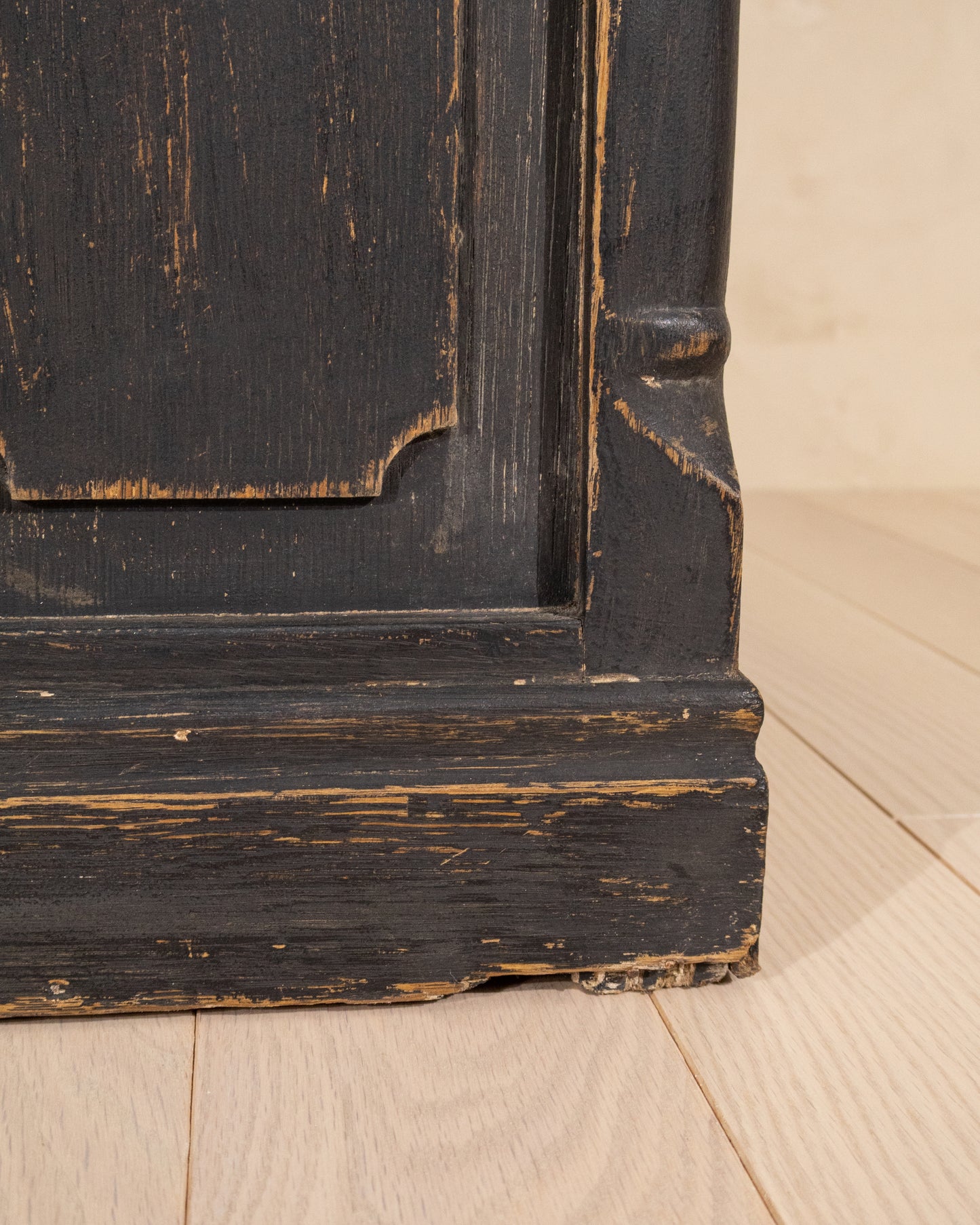 20th Century English Paneled Oak Cabinet