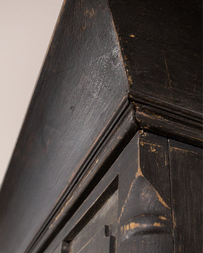 20th Century English Paneled Oak Cabinet