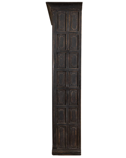 20th Century English Paneled Oak Cabinet