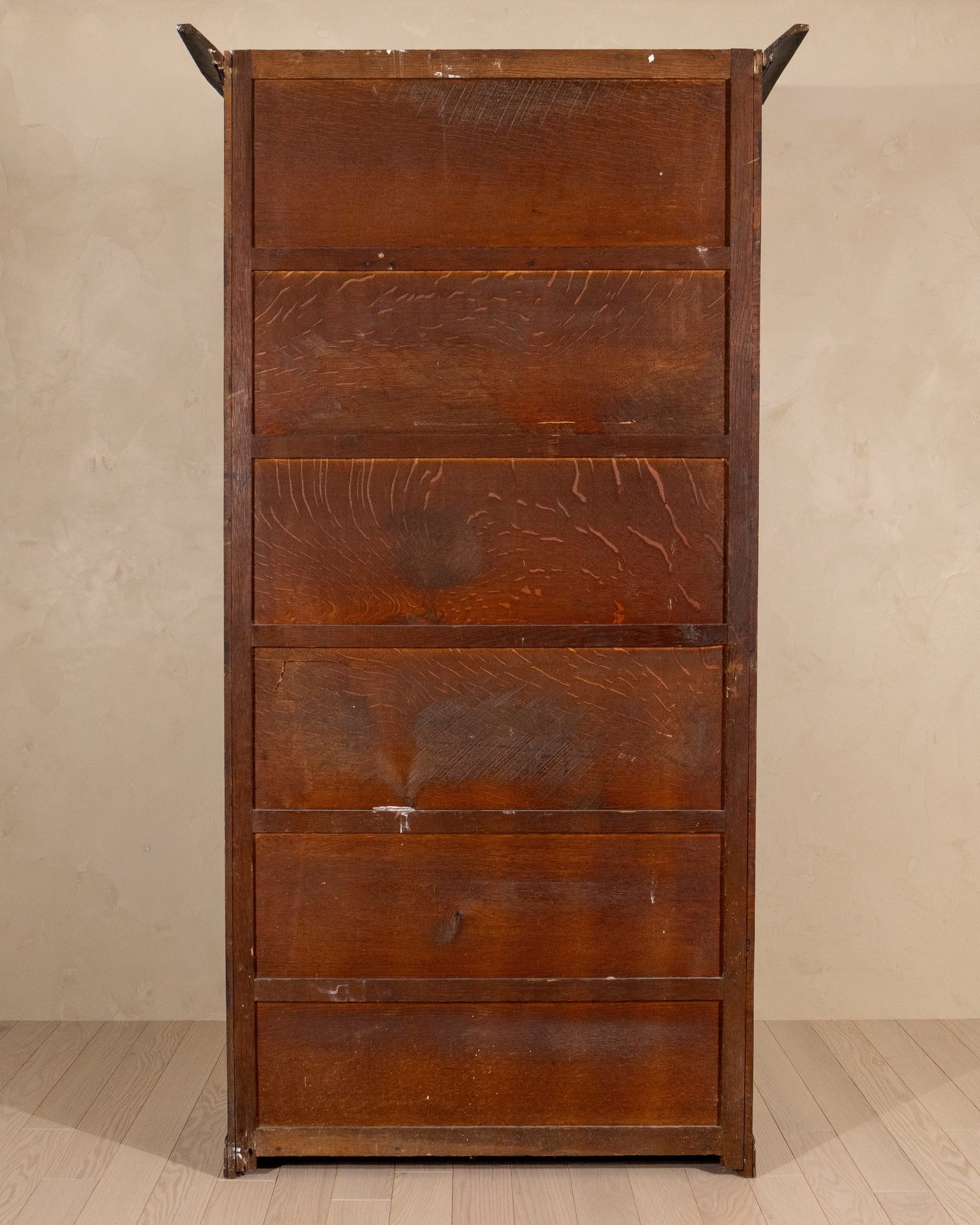 20th Century English Paneled Oak Cabinet