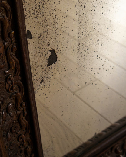 18th Century Italian Carved Wood Mirror
