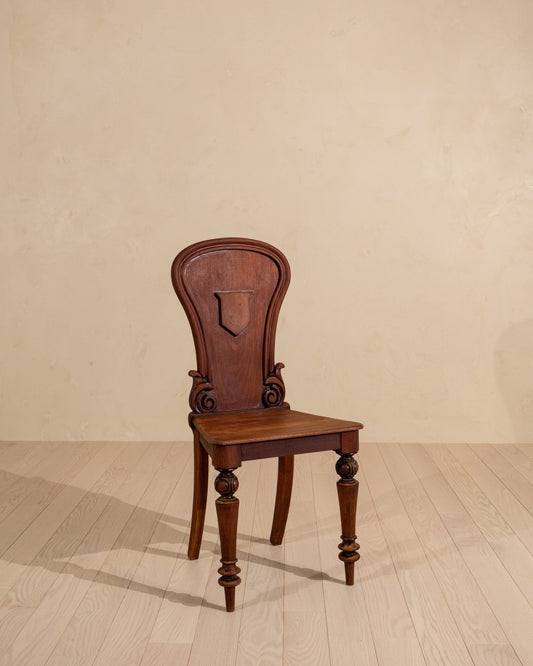 19th Century English Hall Chair