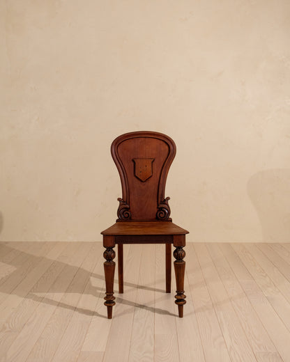 19th Century English Hall Chair