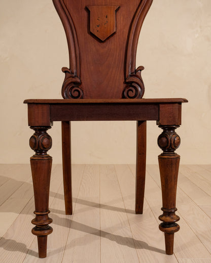 19th Century English Hall Chair