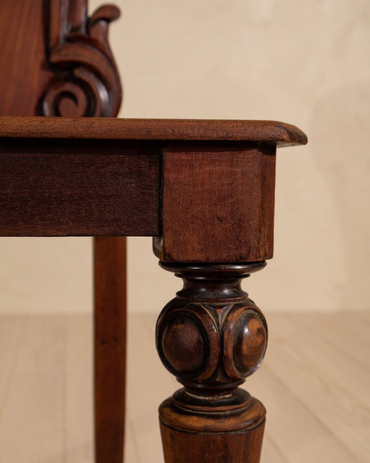 19th Century English Hall Chair