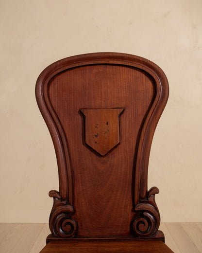 19th Century English Hall Chair