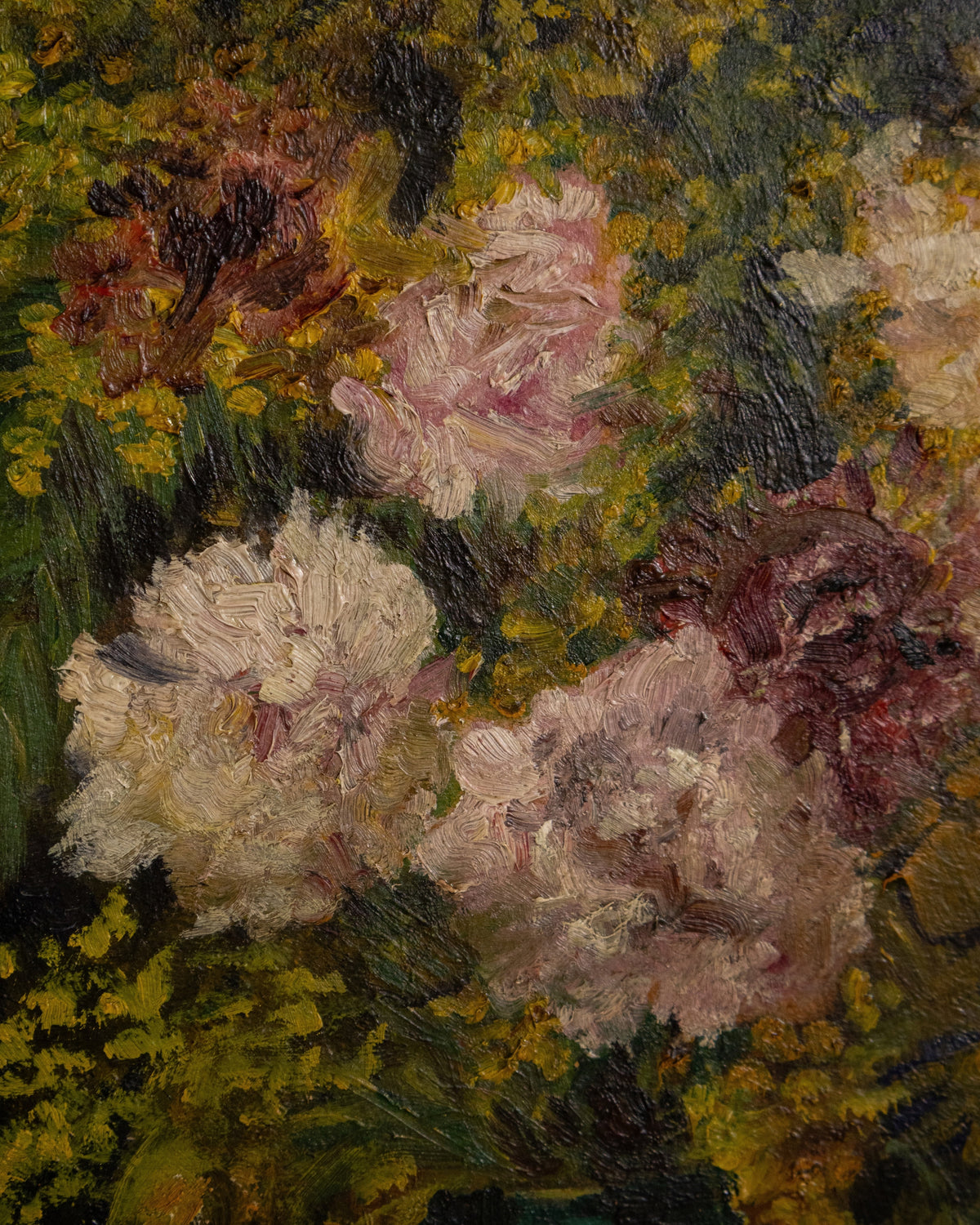 Italian Floral Still Life, Oil on Board