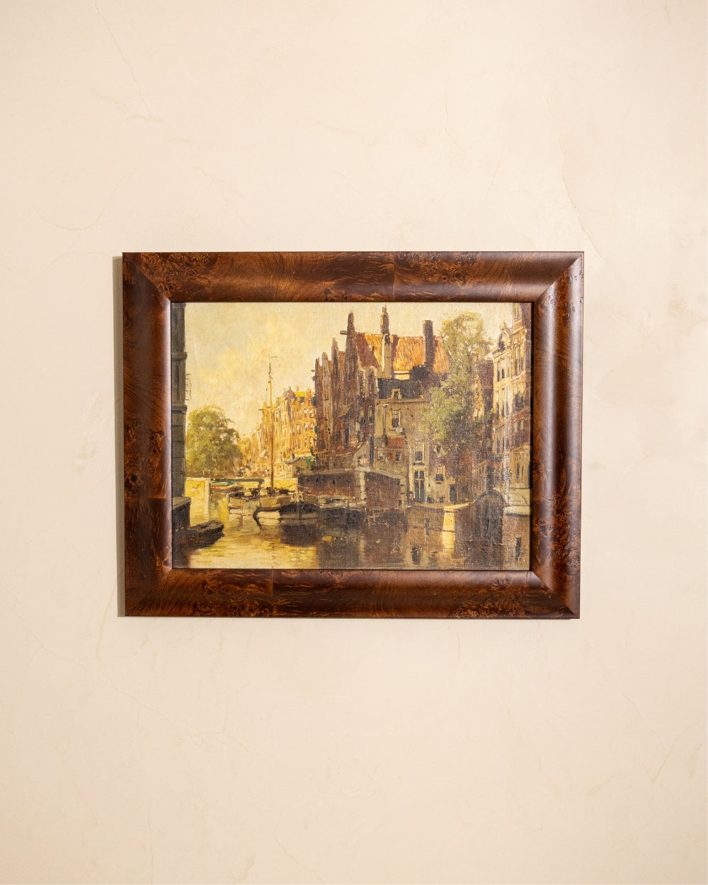 Canal Scene by Hendrik Ten Hoven