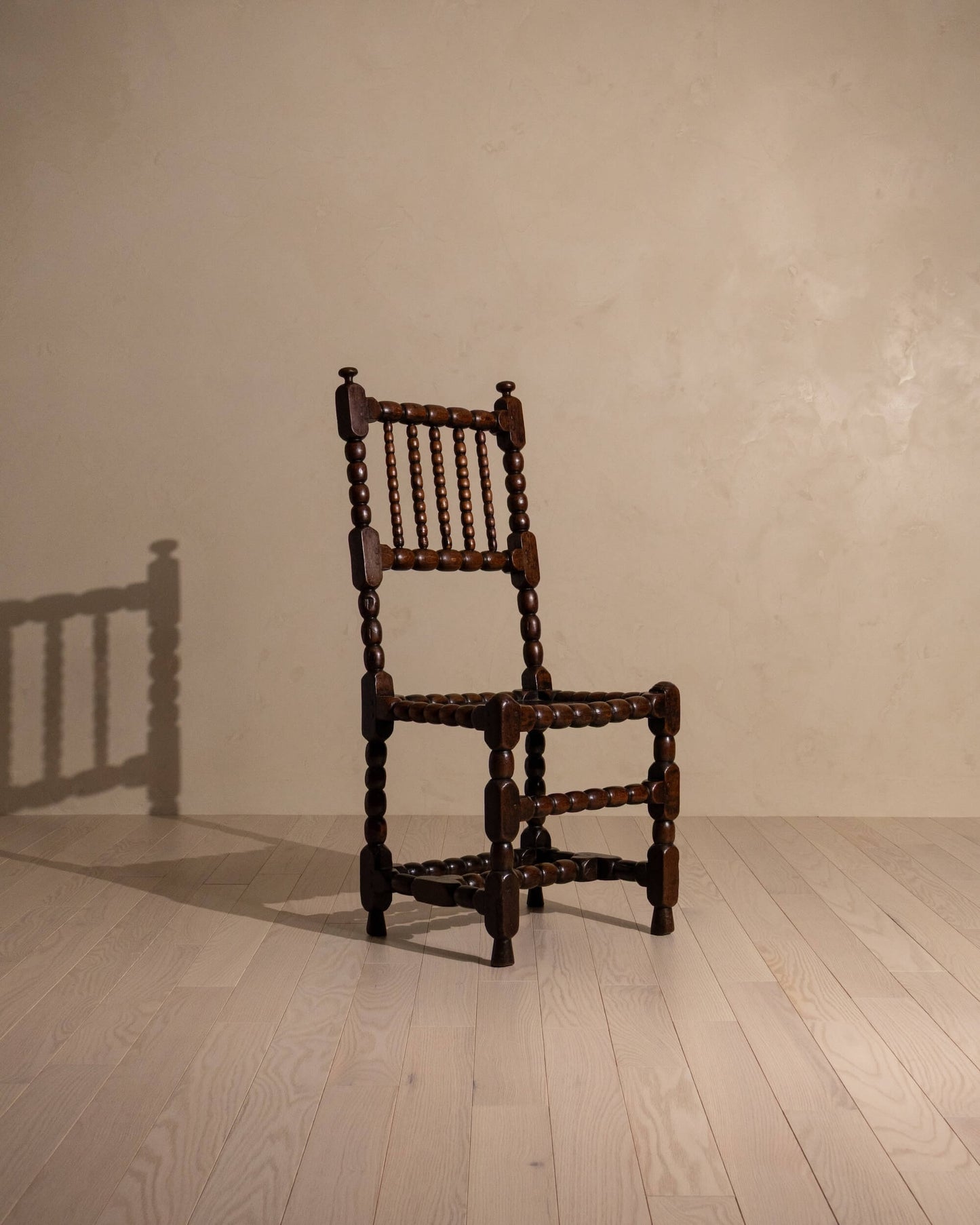 17th-Century English Bobbin Chair