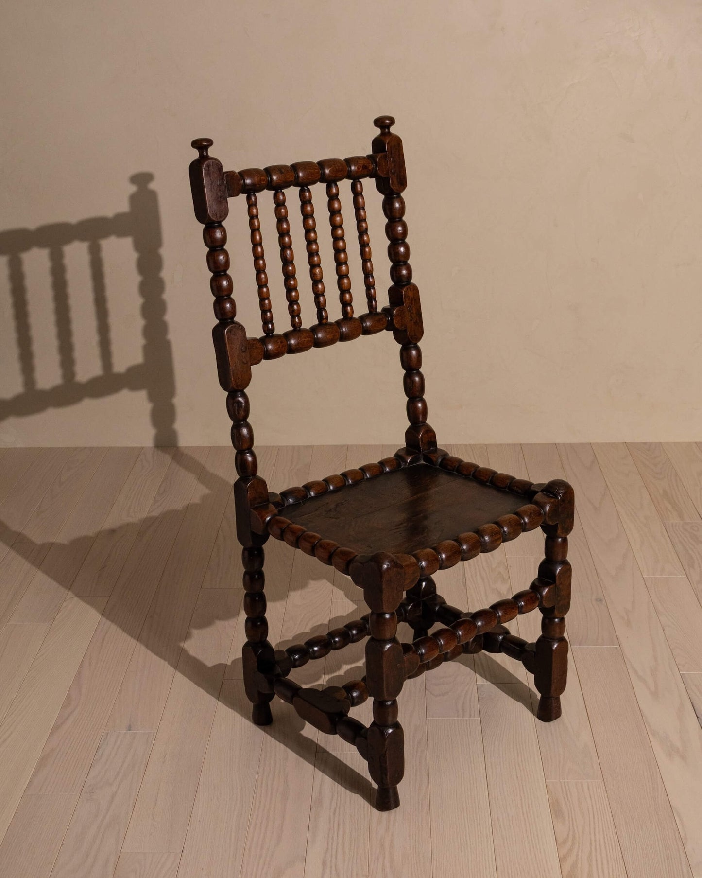 17th-Century English Bobbin Chair