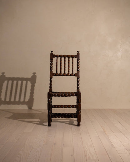 17th-Century English Bobbin Chair