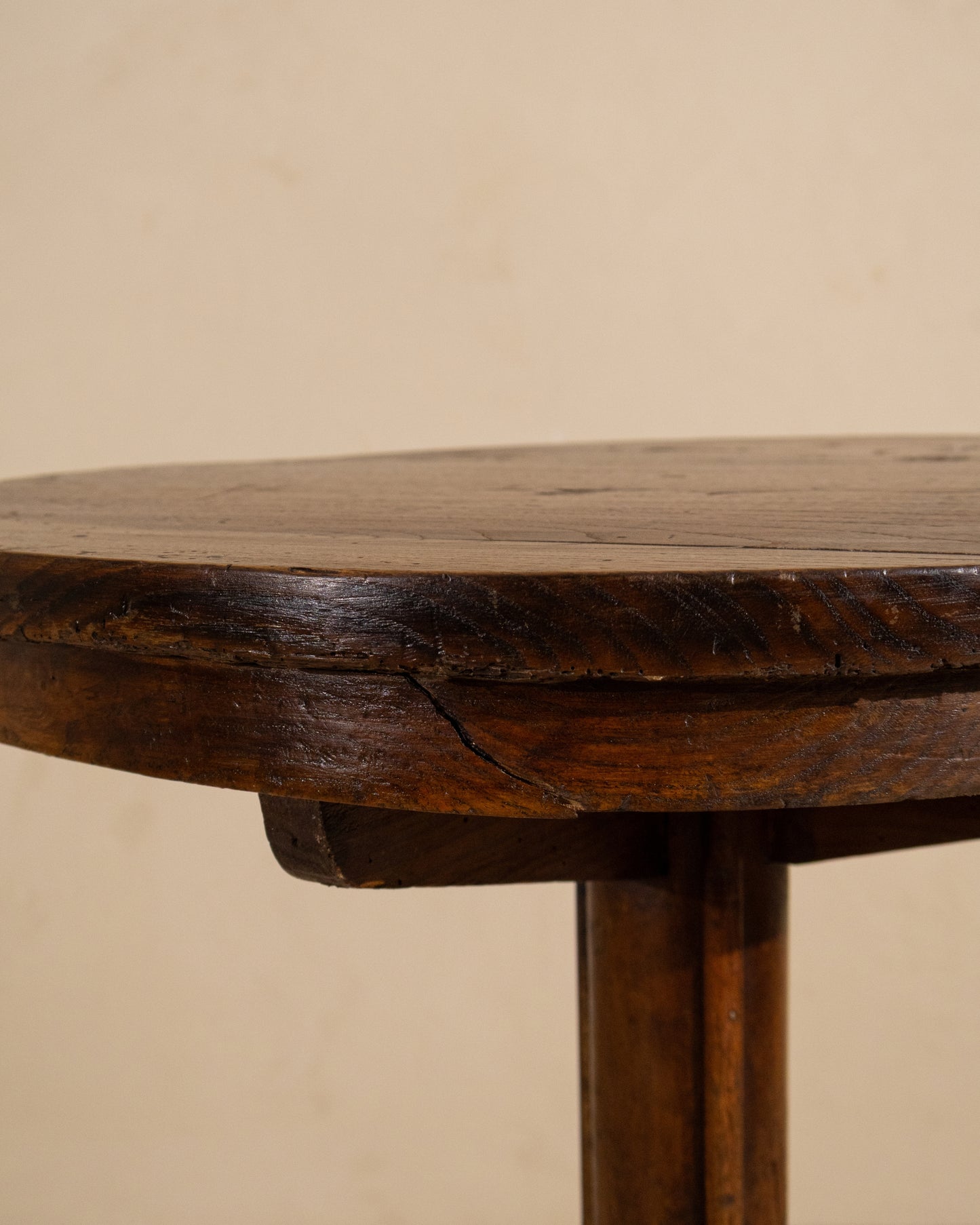 19th Century Oak Wine Tasting Table