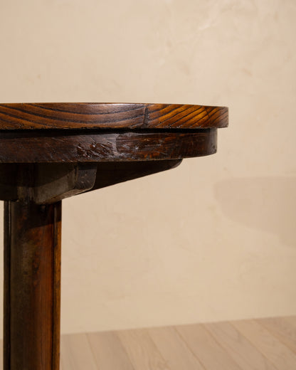 19th Century Oak Wine Tasting Table