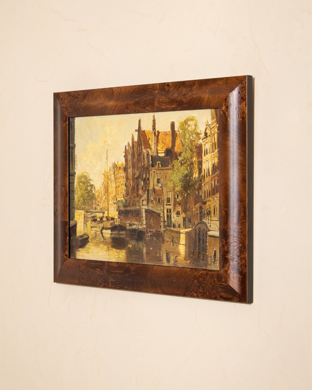 Canal Scene by Hendrik Ten Hoven