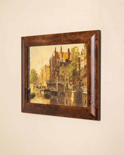 Canal Scene by Hendrik Ten Hoven