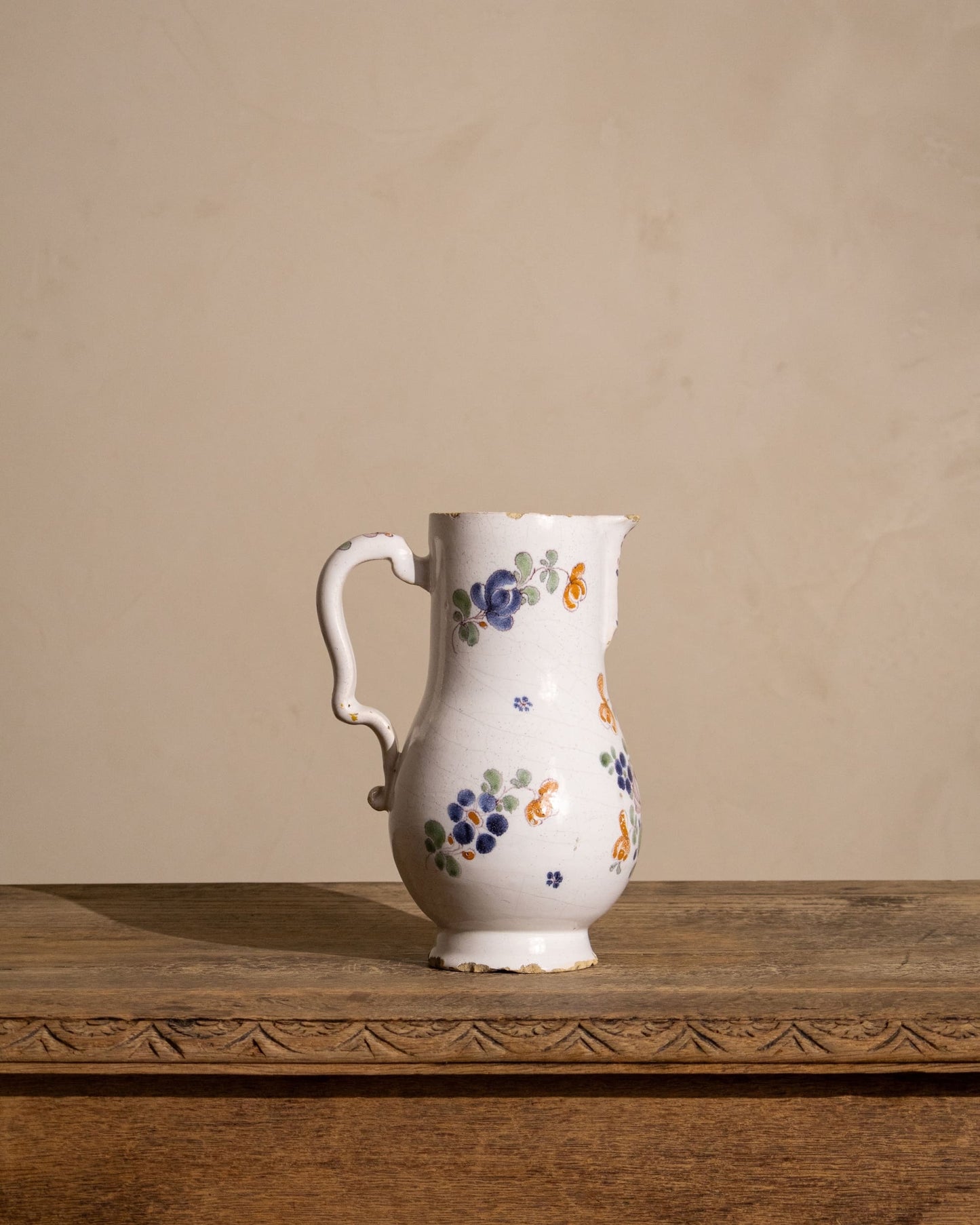 18th Century French Faience Jug