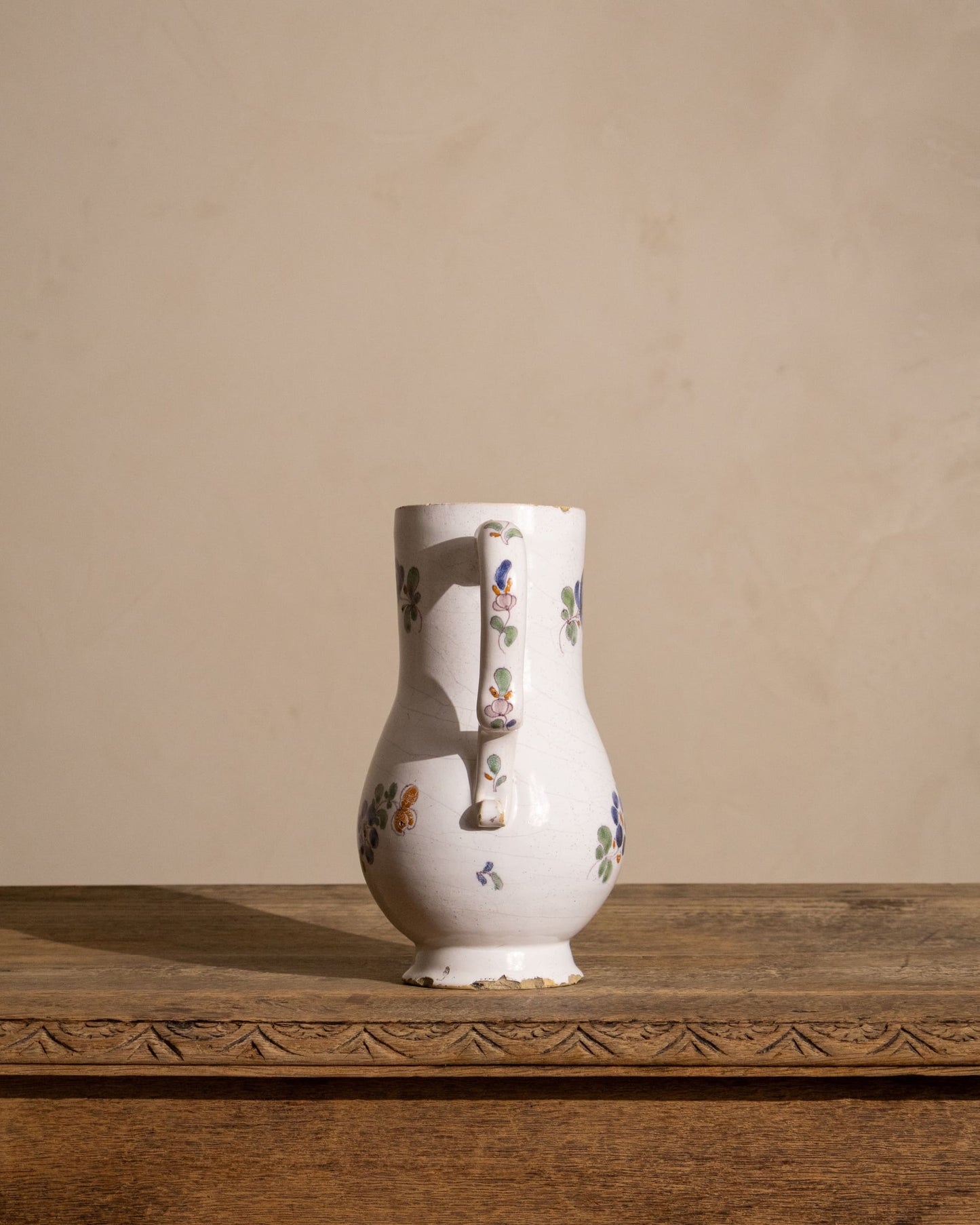 18th Century French Faience Jug