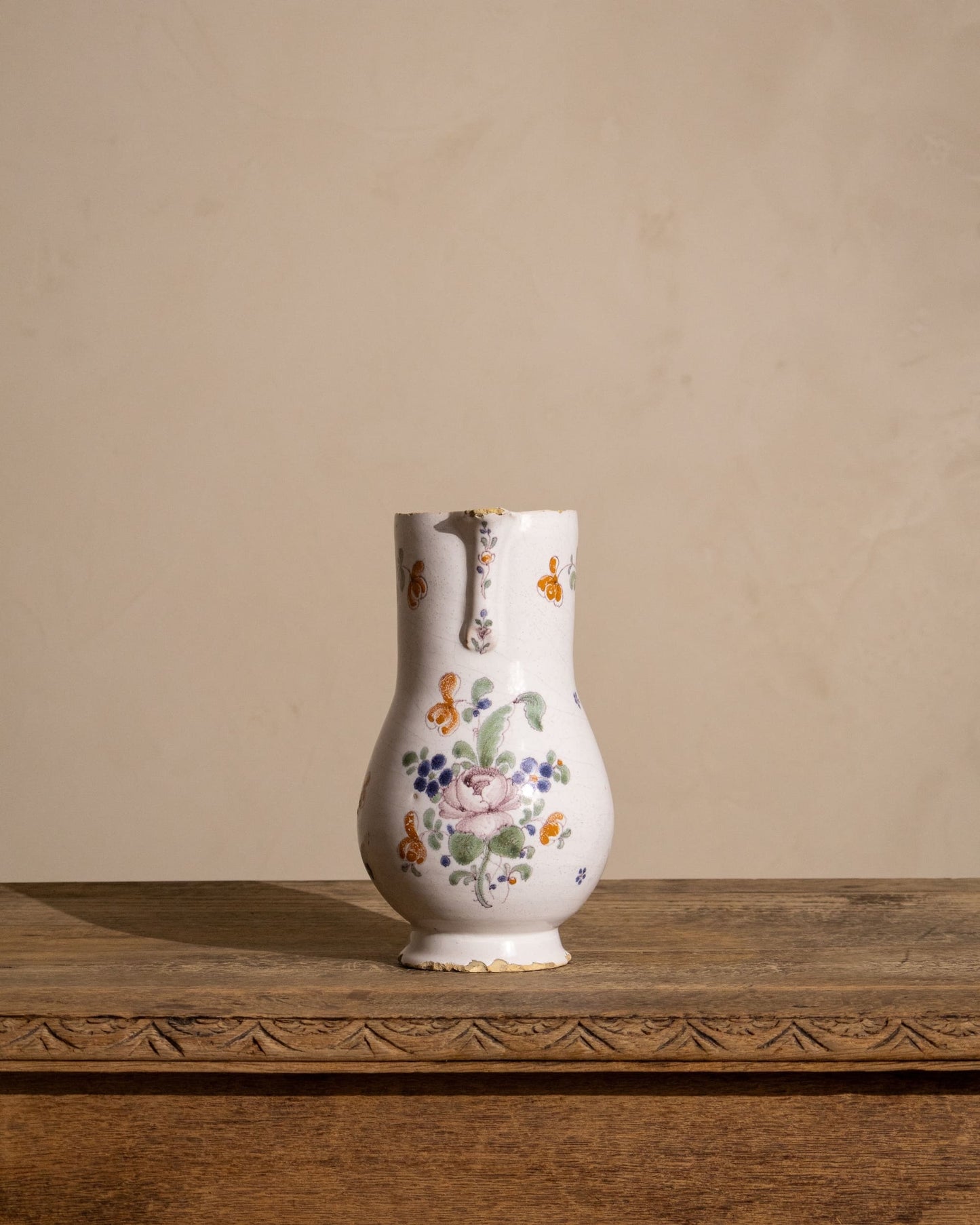 18th Century French Faience Jug