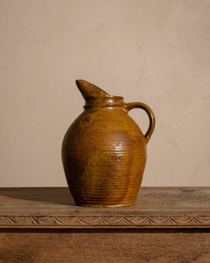 19th Century French Stoneware Cider Jug
