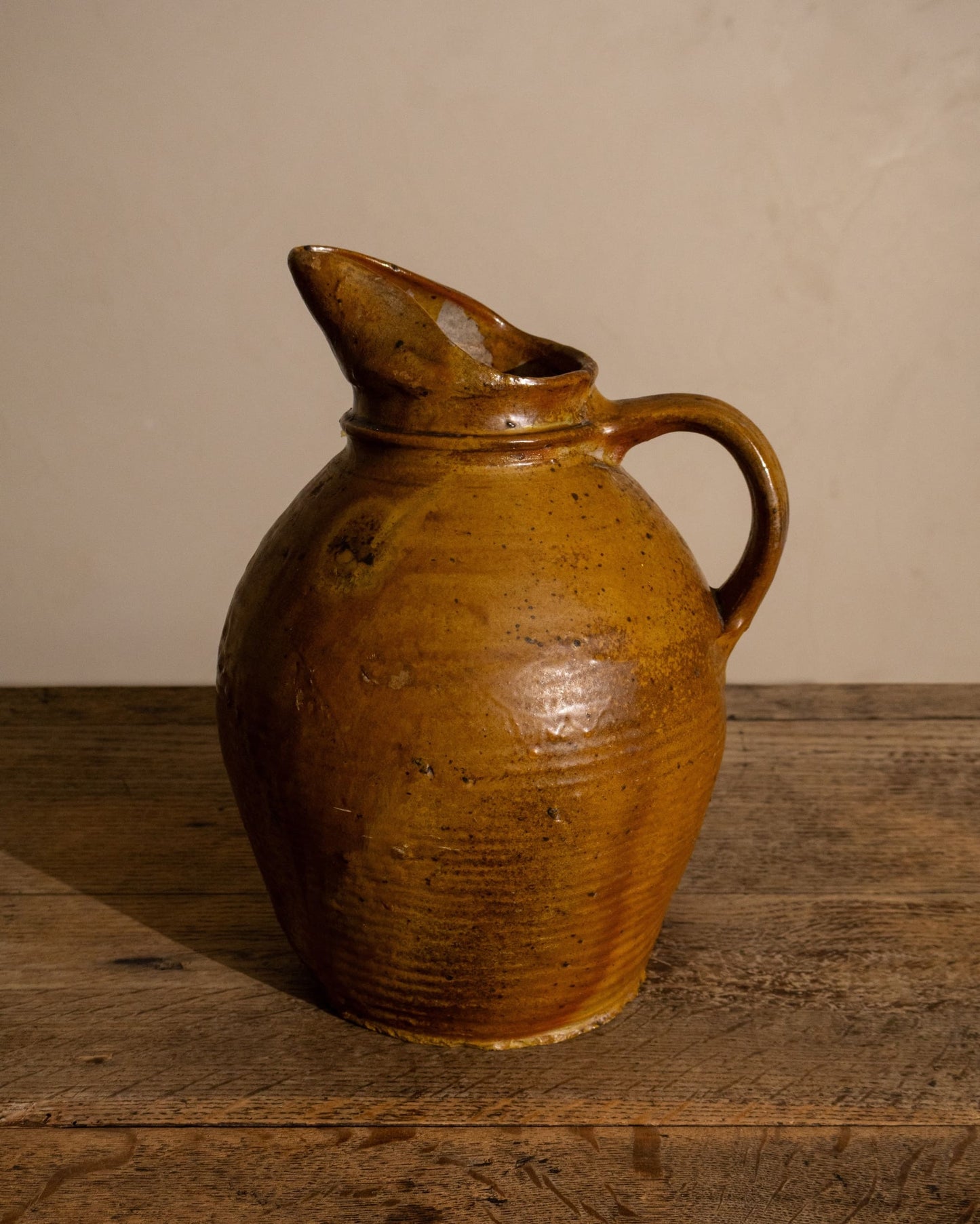 19th Century French Stoneware Cider Jug