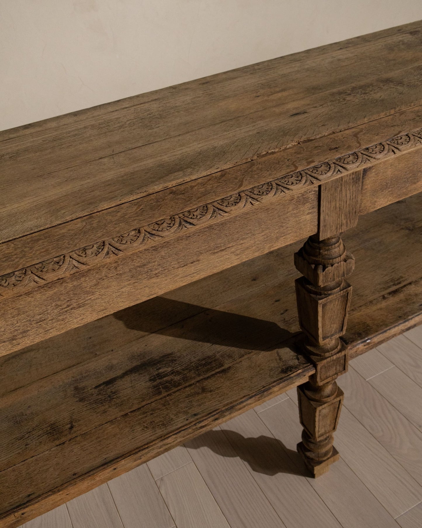 19th Century Oak Draper’s Table
