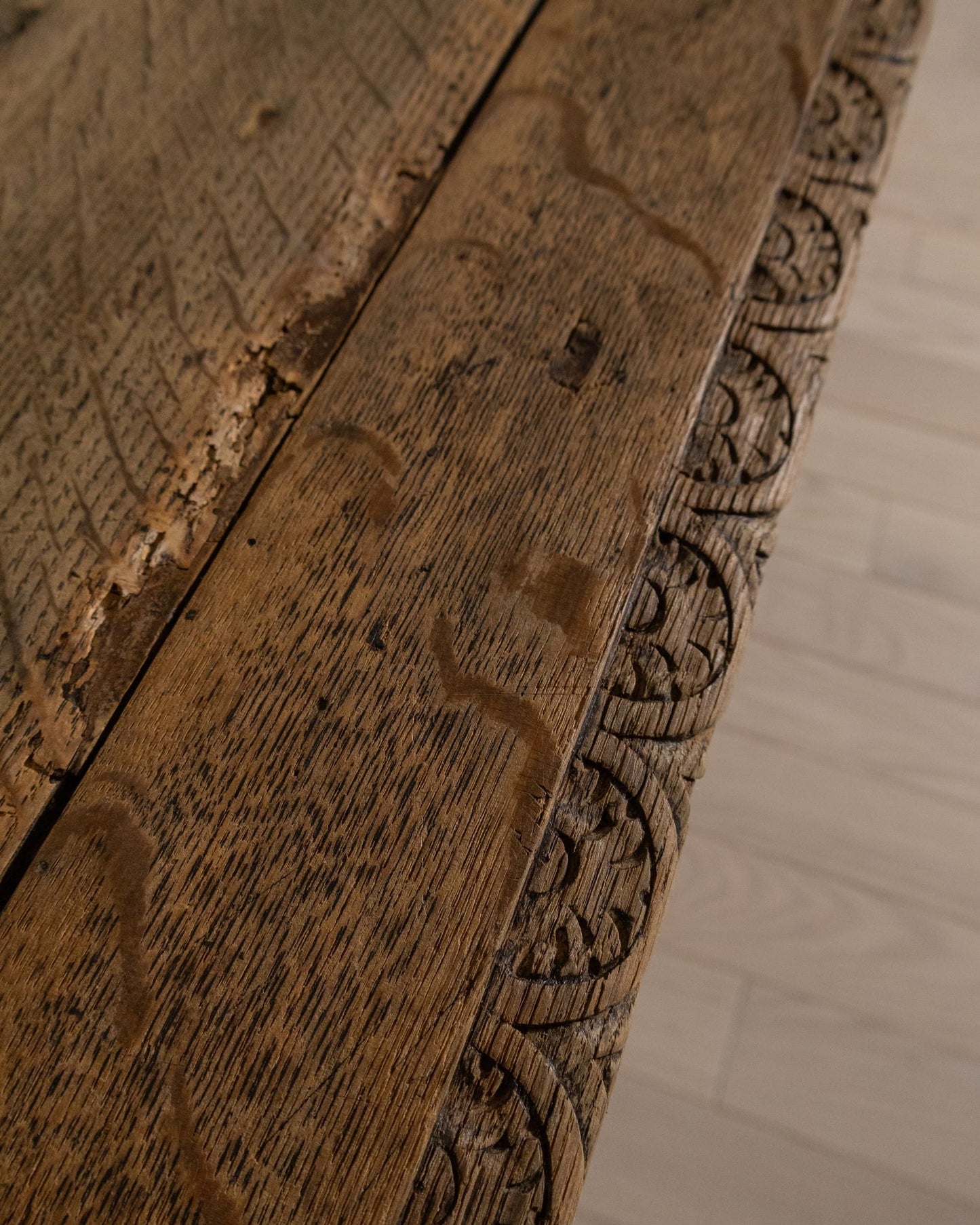 19th Century Oak Draper’s Table