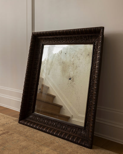 18th Century Italian Carved Wood Mirror