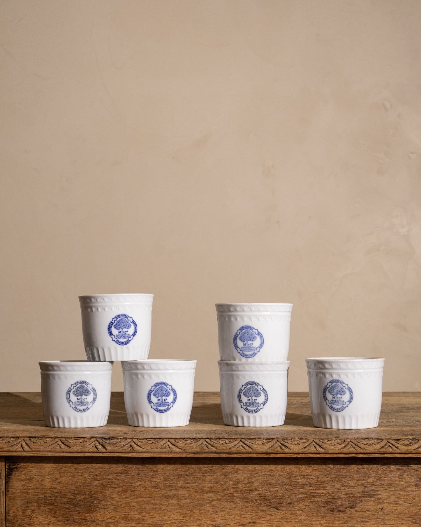 20th Century Belgian Porcelain Marmalade Jar