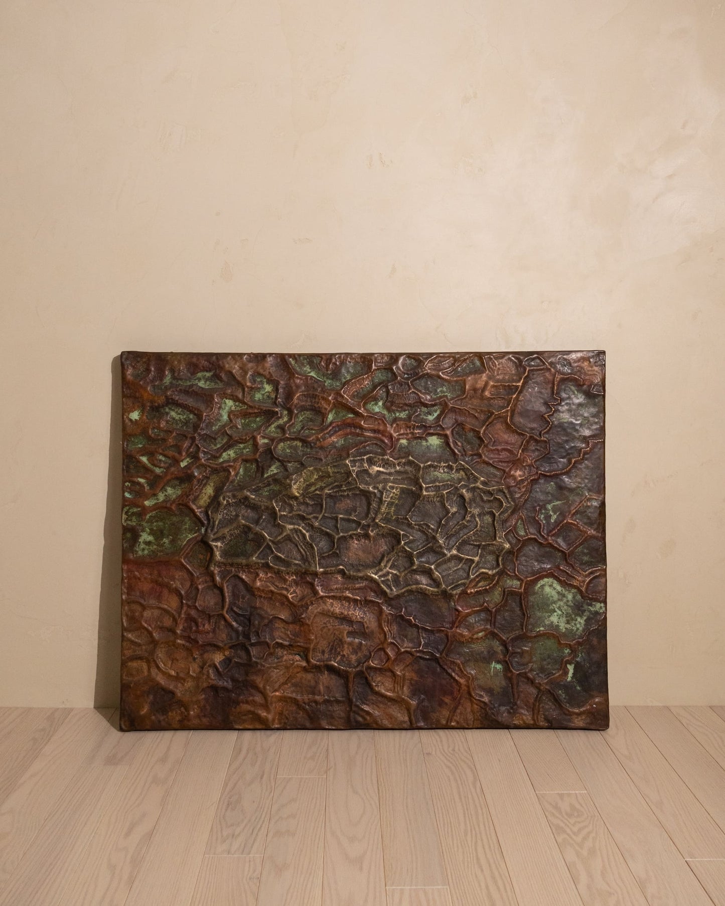20th Century Bronze Wall Hanging